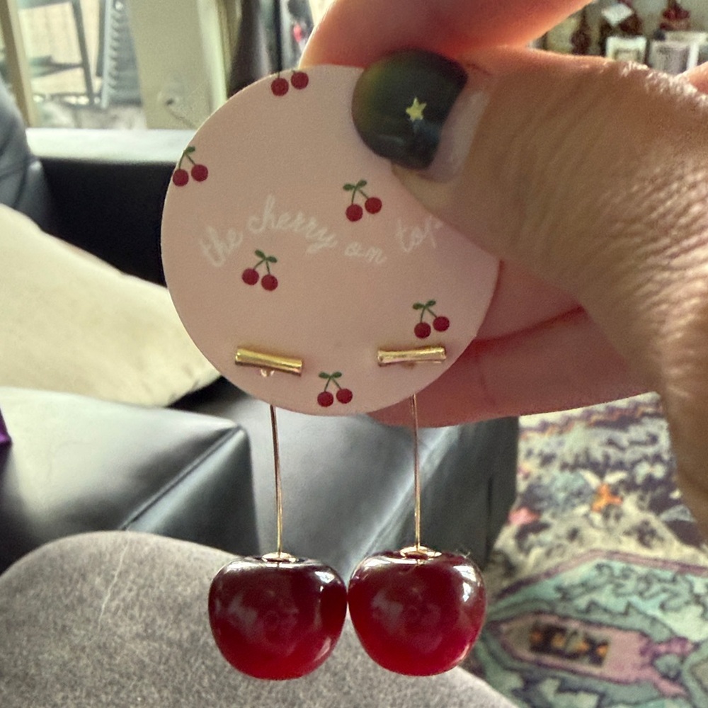 Cherry Dangle Earrings